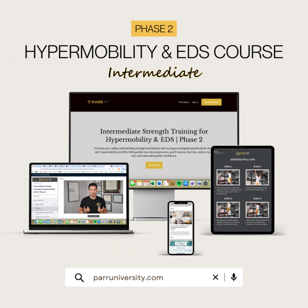 Online hypermobility and Course Launch parr pt