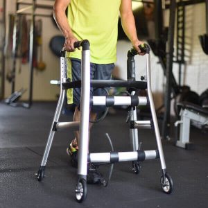 Expert Gait Training with the Walker Bungee Support System | Visit the PARR PT Online Shop for Your Physical Therapy Needs