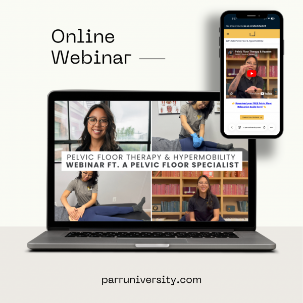 Pelvic Floor & Hypermobility Webinar | Michelle Chan DPT