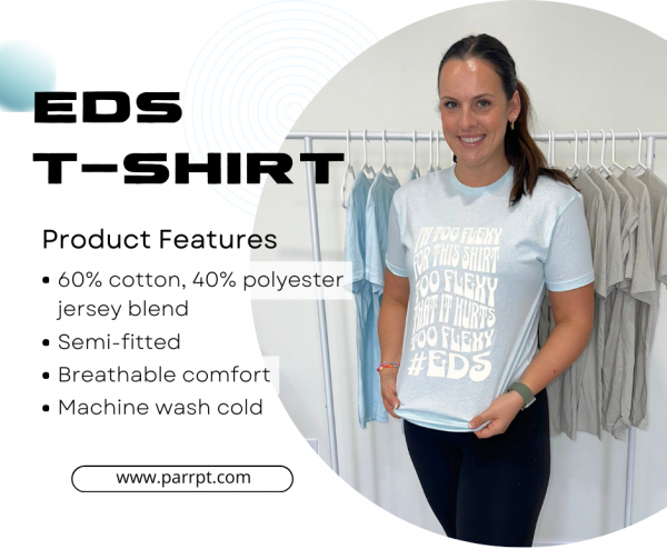 EDS awareness t-shirt | Buy now in PARR PT shop!