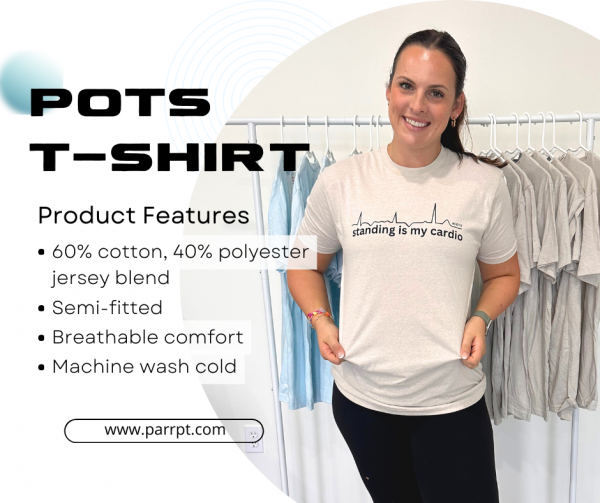 POTS awareness t-shirt | Buy now in PARR PT shop!